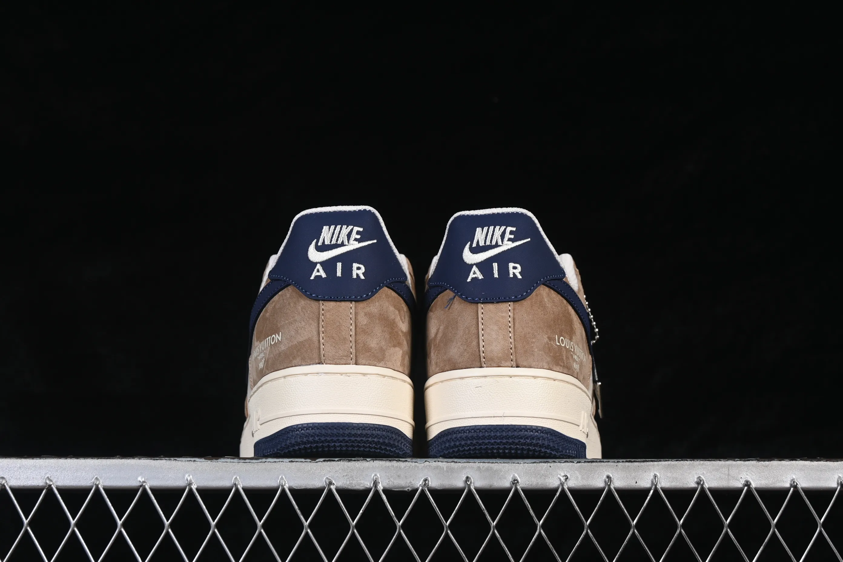 All categories Nk Air Force 1 Air Force series Nk Air Force 1 Low Air Force low-top Nike Air Force 1'07 Low joint beige brown navy Air Force 1 low-top casual sneakers NH0601-589